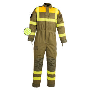 buzo multibolsillos cerrado refuerzo cerámico para ropa de protección como ropa de protección para bomberos