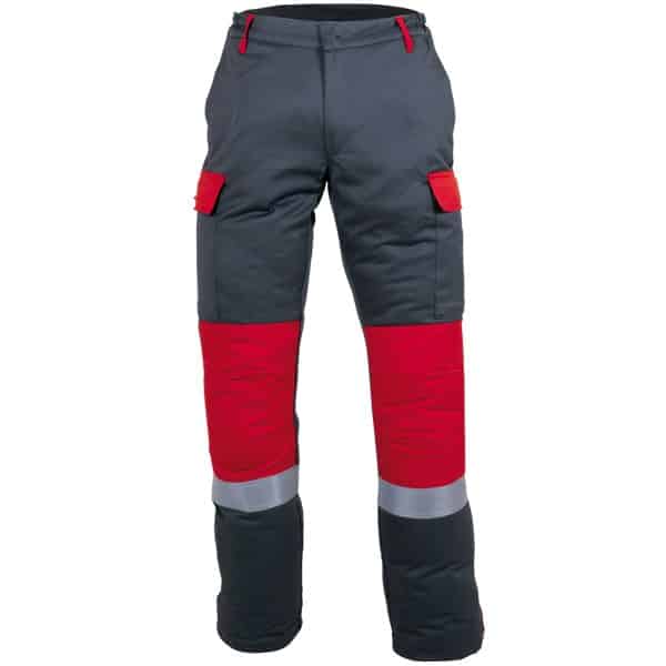 Pantalón multibolsillos con rodillas conformadas